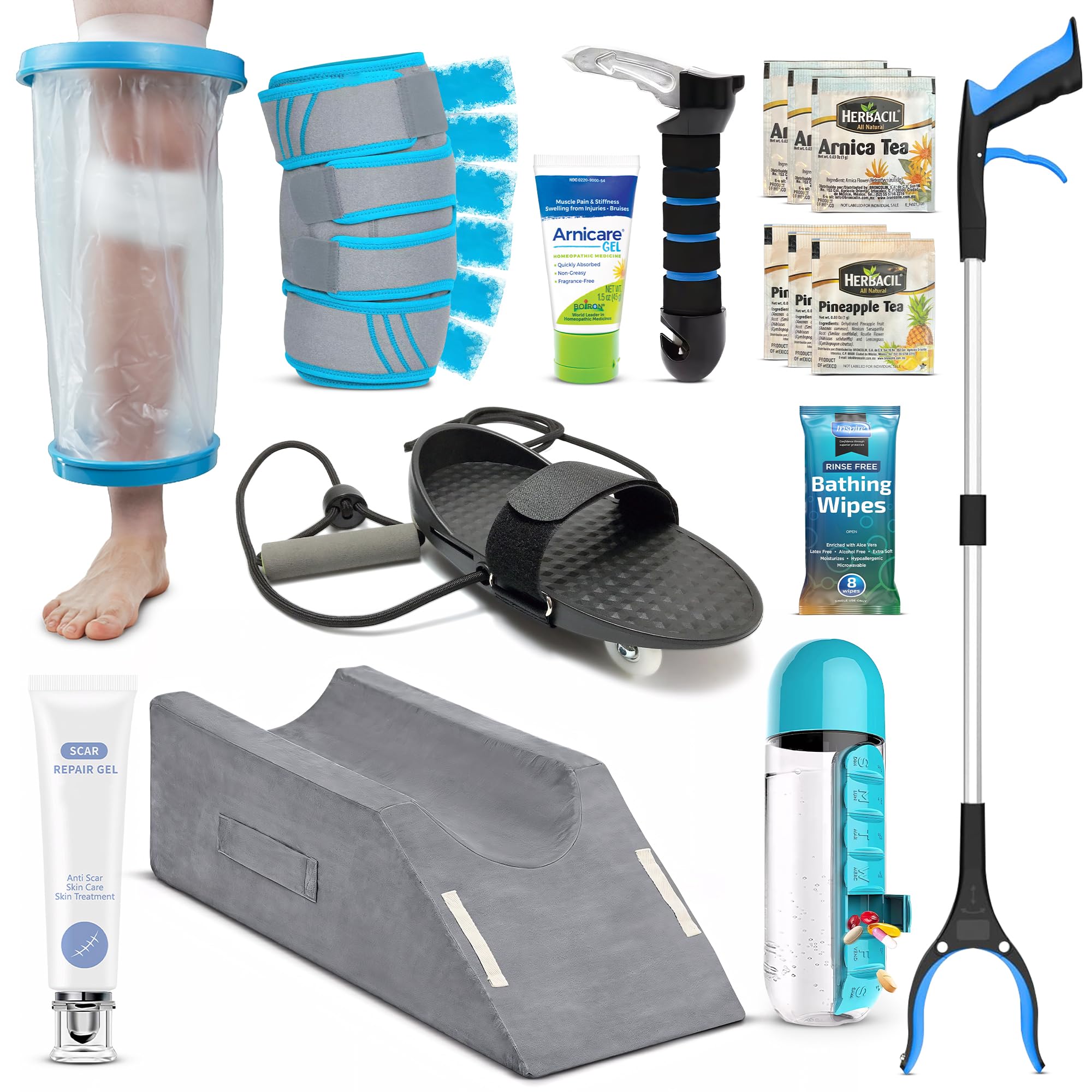 Amazon.com: Knee Surgery Recovery Kit (22pc) – ACL & Knee